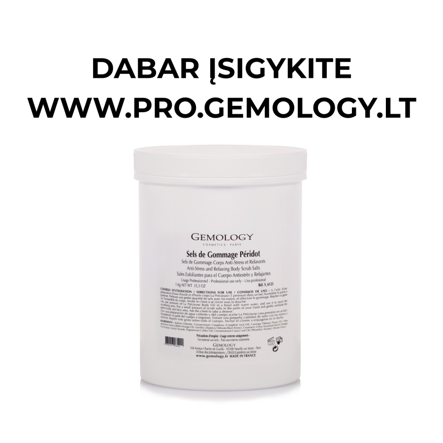 Atpalaiduojantis peridoto druskų šveitiklis | GEMOLOGY